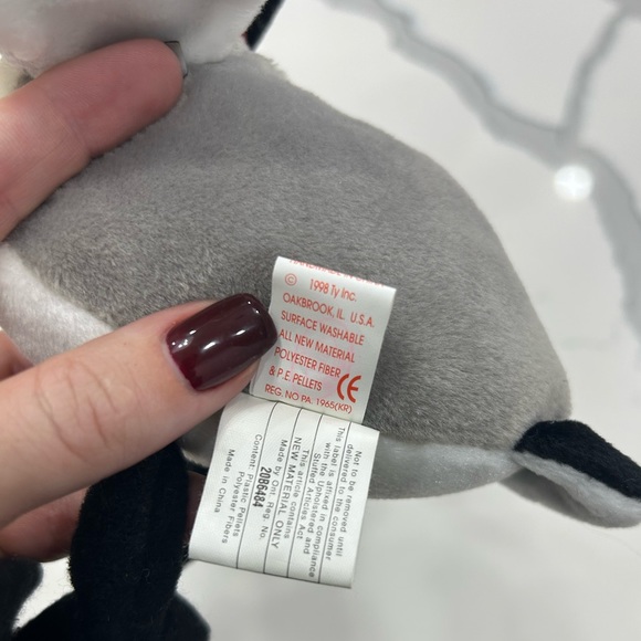 Rare Beanie Babie Loosy with tag errors and stamped tush tag - Picture 4 of 7